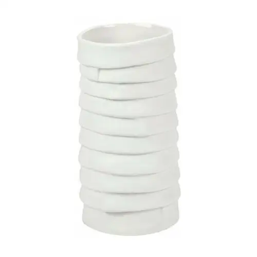 Biały porcelanowy wazon ribbon – Mette ditmer denmark