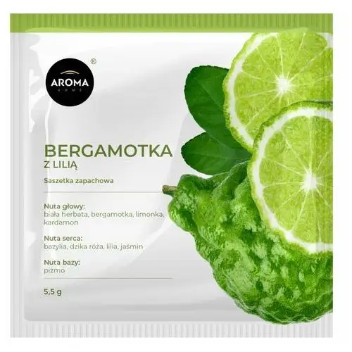 Mtm industries Aroma home basic, saszetka zapachowa, bergamotka z lilią, 5,5 g