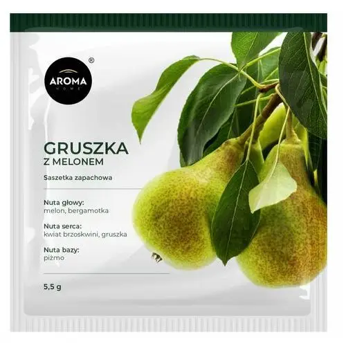 Aroma Home Basic, Saszetka zapachowa, Gruszka z melonem, 5,5 g