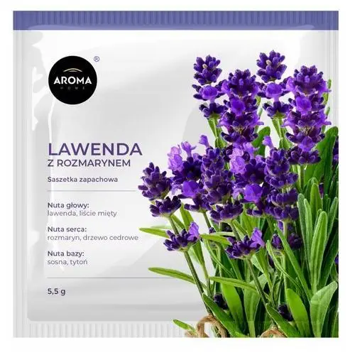 Aroma Home Basic, Saszetka zapachowa, Lawenda z rozmarynem, 5,5 g