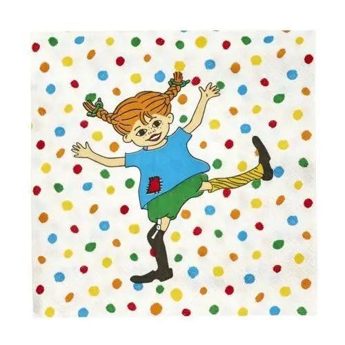 Serwetki pippi 33x33 cm, 20 sztuk gra w klasy Muurla