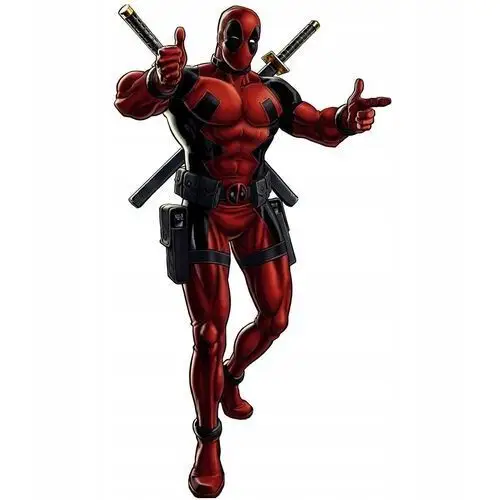 Naklejka na ścianę dla dzieci Deadpool