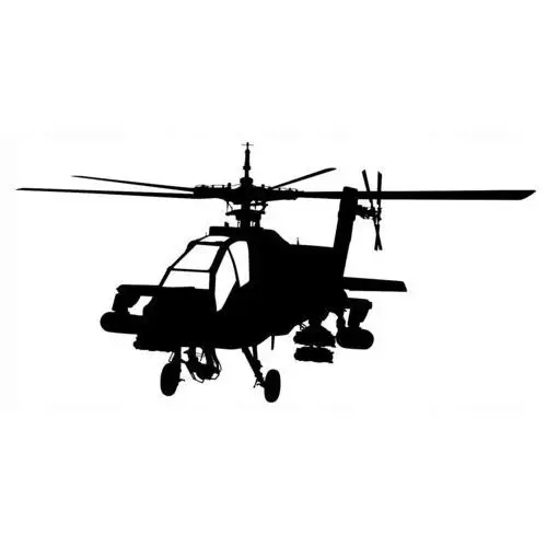 Naklejka na ścianę Helikopter dla chłopca 140 cm