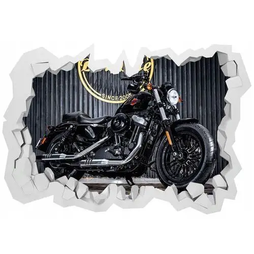 Naklejki na ścianę 3D Motor Harley-Davidson 130x90