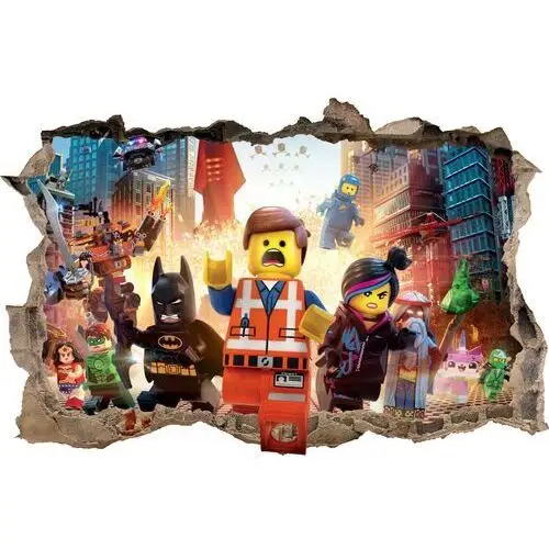 Naklejki Na Ścianę Dziura Lego 42 115x75 cm
