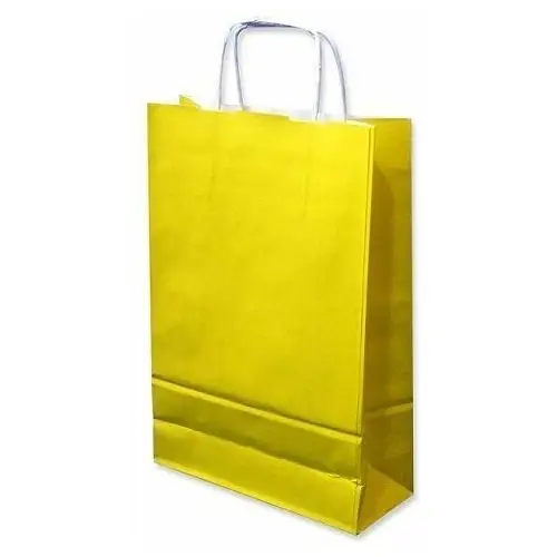 Torebka prezentowa, żółta, 24x10x32 cm Neopak