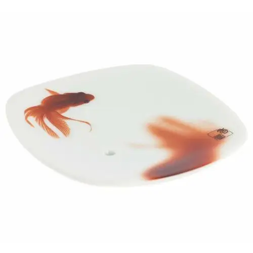Porcelanowa podstawka na kadzidełka YUME-NO-YUME Goldfish (złota rybka)