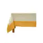 Obrusy Nydel TAFFETAS, TAFFETAS-FROISSE-IVOIRE-SA/CU-NAPPE-CARREE-170X170-BORDURE Sklep on-line