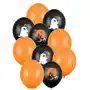 Balony na HALLOWEEN pomarańczowe czarne duchy Sklep on-line