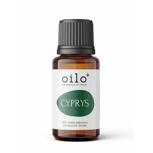 Oilo - organic oils Olejek cyprysowy bio - cyprys 5 ml (na krążenie i oddech)