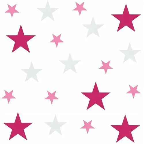 Oracal Naklejki na ścianę gwiazdki samoprzylepne 5-10 cm, zestaw 263 szt. wybór kolorów