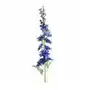 OSTRÓŻKA OGRODOWA sztuczny kwiat dekoracyjny z płatkami z jedwabistej tkaniny 80 cm ciemnoniebieski Sklep on-line