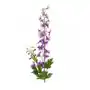 OSTRÓŻKA POJEDYNCZA sztuczny kwiat dekoracyjny z płatkami z jedwabistej tkaniny 80 cm fioletowy Sklep on-line