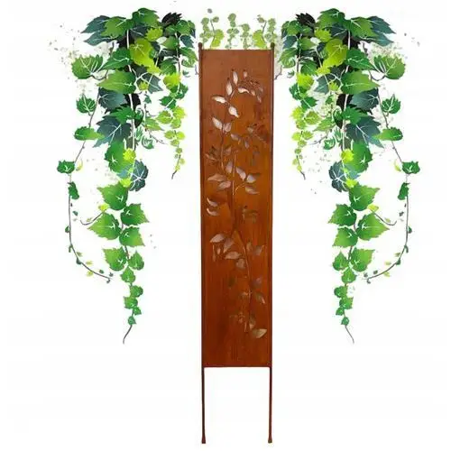 Panel ogrodowy palisada parawan dekoracyjny metal H150cm bluszcz podpora