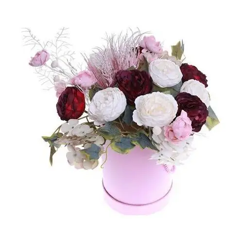 Flower box- śliczne kolorowe róże na prezent /fl20 s345/ Pantofelek24