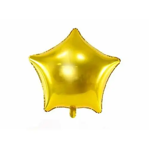Balon foliowy gwiazda złota - 70 cm - 1 szt. Party deco