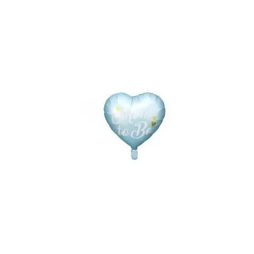 Partydeco Balon foliowy mom to be 35 cm niebieski
