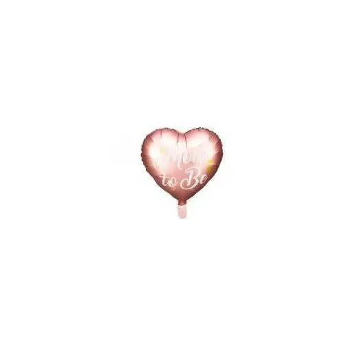 Partydeco Balon foliowy mom to be 35 cm różowy