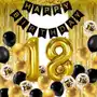 Partydeco Balony na 18 urodziny zestaw balonów,kurtyna,baner Sklep on-line