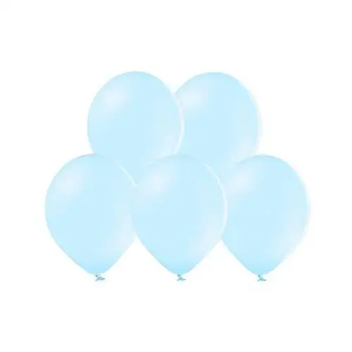 Balony strong pastel light blue 27cm 10szt Partydeco
