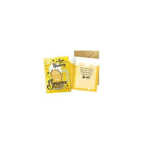 Passion cards - kartki Kukartka karnet b6 konfetti urodziny browar