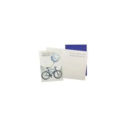 Kukartka karnet b6 urodziny (męskie, rower) Passion cards - kartki