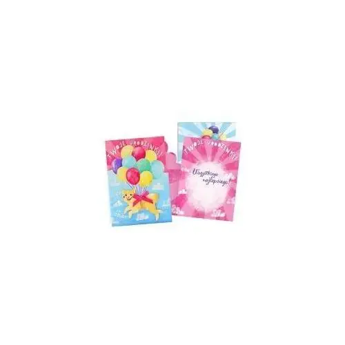 Passion cards - kartki Kukartka karnet b6 urodziny piesek balony