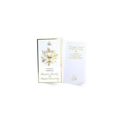 Passion cards - kartki Kukartka karnet komunia od matki chrzestnej