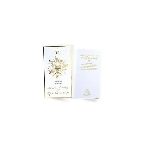 Passion cards - kartki Kukartka karnet komunia od ojca chrzestnego