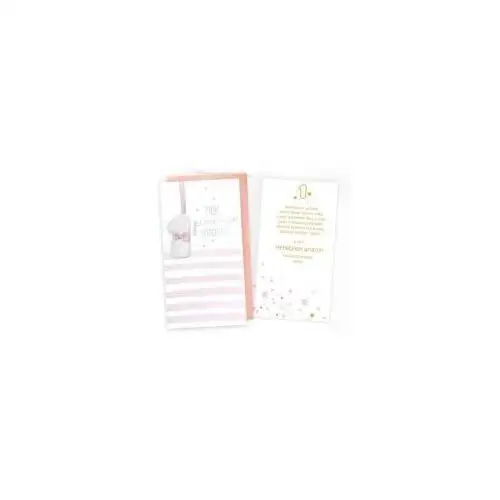 Passion cards - kartki Kukartka karnet urodziny roczek różowy
