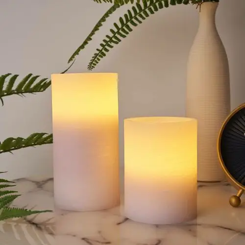 Pauleen Cosy Lilac Candle świeczka LED zestaw 2 sztuk