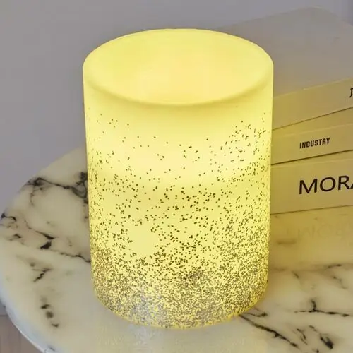 Pauleen glowing glitter big candle świeca led wosk