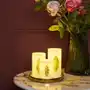 Pauleen golden feather candle świeca led 3 szt Sklep on-line