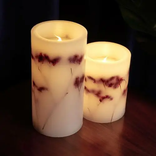 Pauleen Świeczka led shiny bloom candle zestaw 2 sztuk