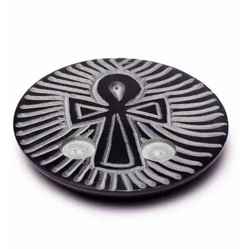 Kadzidełka i stożki steatyt z symbolem Ankh