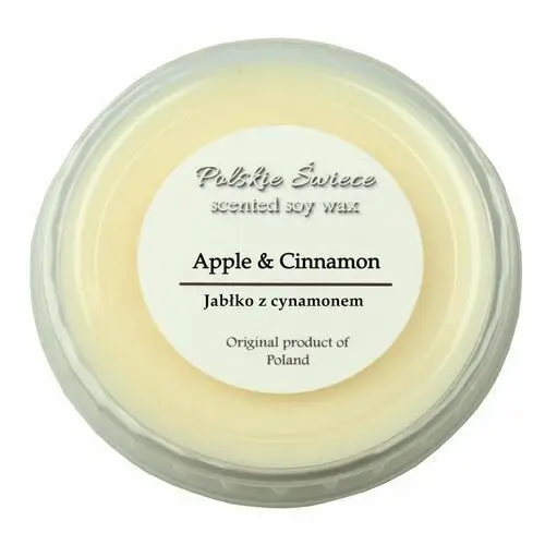 Apple cinnamon - wosk sojowy zapachowy 30g Polskie świece