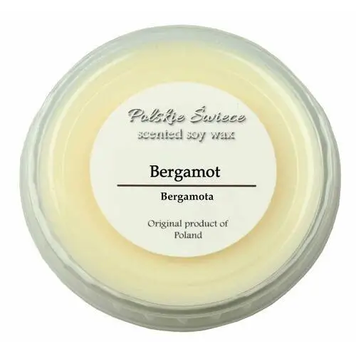 Bergamot - wosk sojowy zapachowy 30g Polskie świece