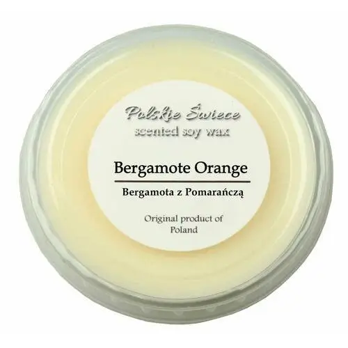 Bergamote orange - wosk sojowy zapachowy 30g Polskie świece