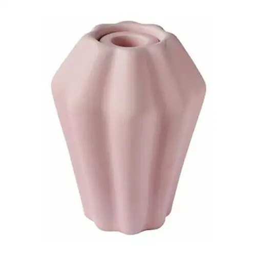 PotteryJo Birgit wazon/lampion na świecę 14 cm Lily różowy