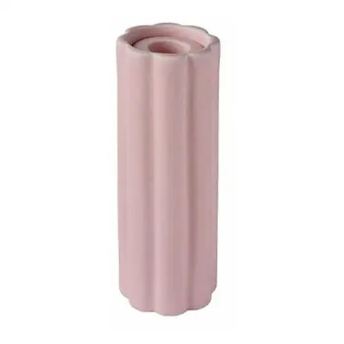 Potteryjo birgit wazon/lampion na świecę 17 cm lily różowy