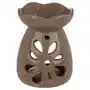 Puckator Kominek zapachowy ceramiczny podgrzewacz olejków 'eden' - ażurowy kwiat cappucino Sklep on-line