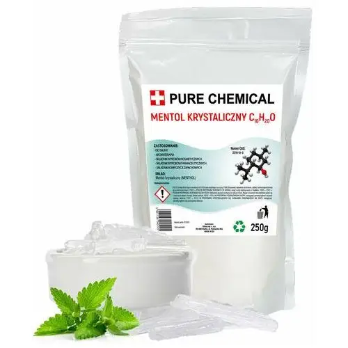 Pure chemical Mentol krystaliczny do sauny kryształy 250 gram