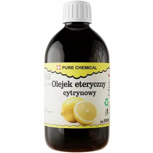 OLEJEK ETERYCZNY CYTRYNOWY NATURALNY ENERGETYZUJĄCY BEZ DODATKÓW 500ml