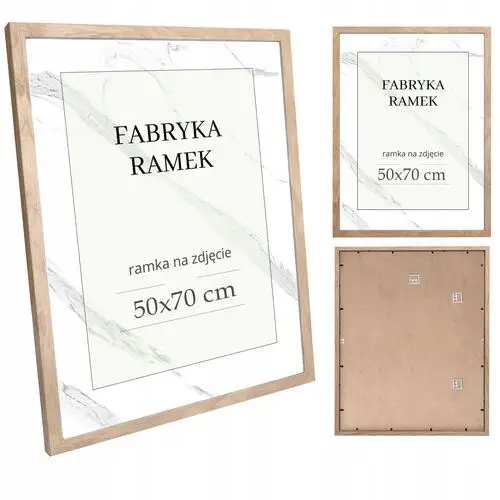 Ramka 50x70 ramki na zdjęcia B2 brąz rama