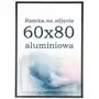 Ramka 60x80 aluminiowa czarna ramki na zdjęcia Sklep on-line