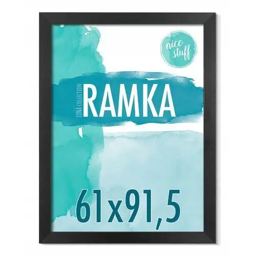 Ramka 61x91,5 Ramka na zdjęcia 61x91,5 ramki na zdjęcie czarna czarne Mdf