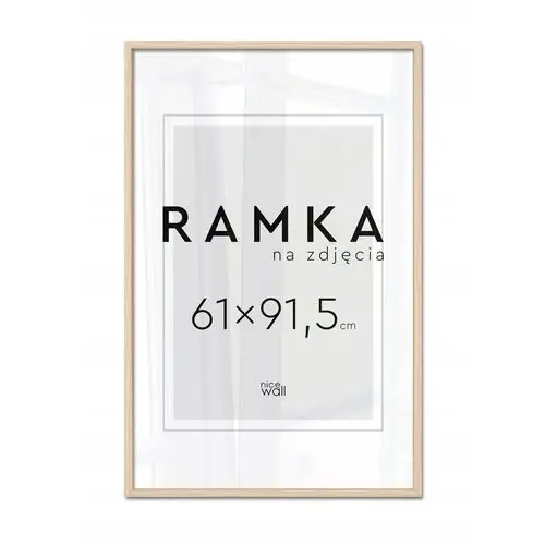 Ramka na zdjęcia 61x91,5 cm Buk Bukowe ramy na plakaty 91,5x61 cm