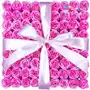 Różowe Róże Mydlane Kwiaty Flower Box Główka Sztuczne Paczka 81 Sklep on-line