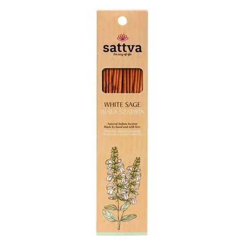 Sattva Ayurveda Kadzidło Biała szałwia 30g