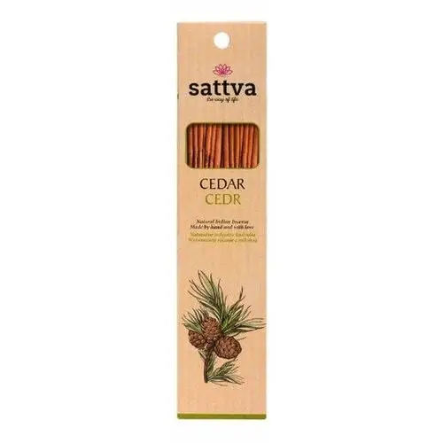 Sattva ayurveda kadzidło cedr 30g